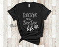 Rockin This DeeDee Life Grandma Tshirt Special Grandmother Gift Idea for Mother39s Day Birthday Christmas or Pregnancy Reveal Announcement Graphic Tee – Feel-Good Design · Top Pick For Any Outfit