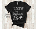 Rockin39 This Yazhimom Life Grandma Tshirt Washington Indian Grandmother Gift Idea for Mother39s Day Birthday Christmas or Pregnancy Reveal Graphic Tee – Everyday Comfort · High-Quality Print