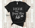 Rockin This Grand Mre Life Grandma Tshirt French Grandmother Gift Idea for Mother39s Day Birthday Christmas or Pregnancy Announcement Graphic Tee – Fan Favorite · Perfect For Daily Wear