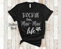 Rockin This MawMaw Life Grandma Tshirt Special Grandmother Gift Idea for Mother39s Day Birthday Christmas or Pregnancy Reveal Announcement Graphic Tee – Soft Feel · Top Pick For Any Outfit