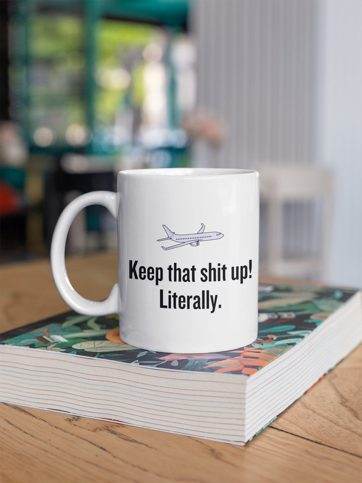 Aircraft Mechanic Gift Idea Airplane Mechanic Birthday Present Aircraft Mechanic Birthday Gift Keep That Shit Up Funny Mug Graphic Tee – Feel-Good Design · Must-Have Style