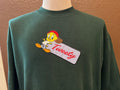 Vintage 9039s Tweety Bird Looney Tunes Green Crewneck Sweatshirt Size XL Sweatshirt – Cozy Vibes · Must-Have Style