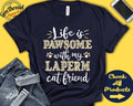 Laperm Cat Shirt Laperm Cat Gift Laperm Cat Lover New Pet Parent New Cat Parent Cat Mom Dad Pawsome Tank Hoodie A0551 Hoodie – Soft Feel · Top Pick For Any Outfit
