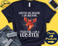 Lobster Shirt Lobster Lover Gift Zoo Zoologist Carcinology Carcinologist Funny Cool Awesome Animal Tank Hoodie A3023 Hoodie – Soft Feel · Great Gift For Fans