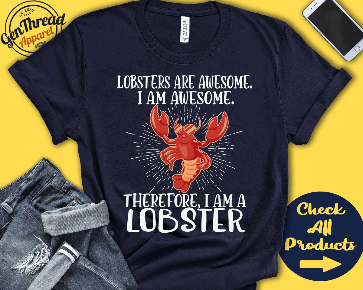 Lobster Shirt Lobster Lover Gift Zoo Zoologist Carcinology Carcinologist Funny Cool Awesome Animal Tank Hoodie A3023 Hoodie – Soft Feel · Great Gift For Fans
