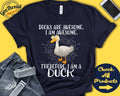 Duck Shirt Duck Lover Gift Zoo Zoologist Ornithology Ornithologist Funny Cool Awesome Animal Tank Hoodie A3045 Hoodie – Feel-Good Design · Great Gift For Fans