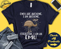 Emu Shirt Emu Lover Gift Zoo Zoologist Ornithology Ornithologist Funny Cool Awesome Animal Tank Hoodie A3046 Hoodie – Premium Graphic · High-Quality Print
