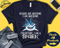 Shark Shirt Shark Lover Gift Zoo Zoologist Ichthyology Ichthyologist Funny Cool Awesome Animal Tank Hoodie A3085 Hoodie – Aesthetic Look · Perfect For Daily Wear
