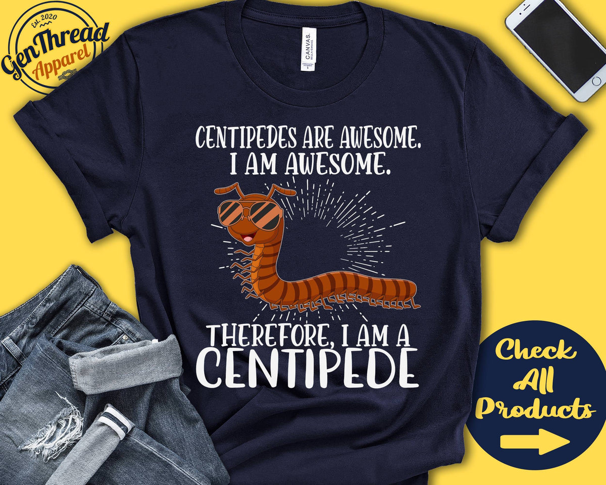 Centipede Shirt Centipede Lover Gift Zoologist Myriapodology Myriapodologist Funny Cool Awesome Animal Tank Hoodie A3119 Hoodie – Soft Feel · Trending Graphic Apparel