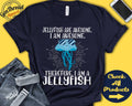 Jellyfish Shirt Jellyfish Lover Gift Zoo Zoologist Biology Biologist Funny Cool Awesome Animal Tank Hoodie A3136 Hoodie – Cozy Vibes · Perfect For Daily Wear