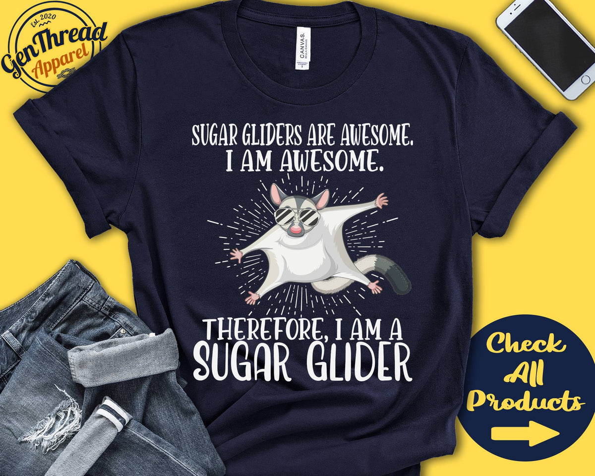 Sugar Glider Shirt Sugar Glider Lover Gift Zoo Zoologist Zoology Mammalogist Funny Cool Awesome Animal Tank Hoodie A3177 Hoodie – Soft Feel · Top Pick For Any Outfit