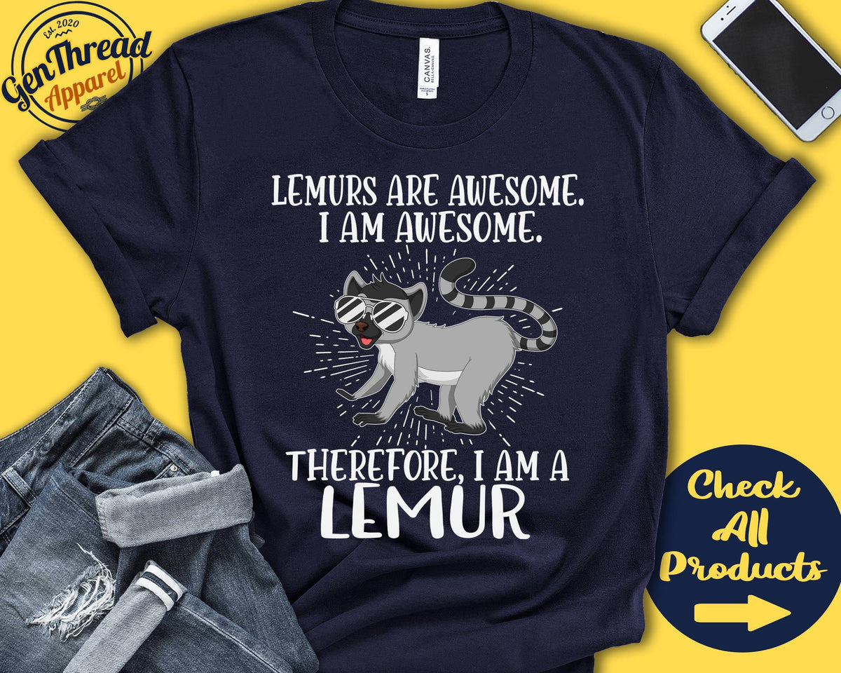 Lemur Shirt Lemur Lover Gift Zoo Zoologist Primatology Primatologist Funny Cool Awesome Animal Tank Hoodie A3189 Hoodie – Warm & Stylish · Trending Graphic Apparel
