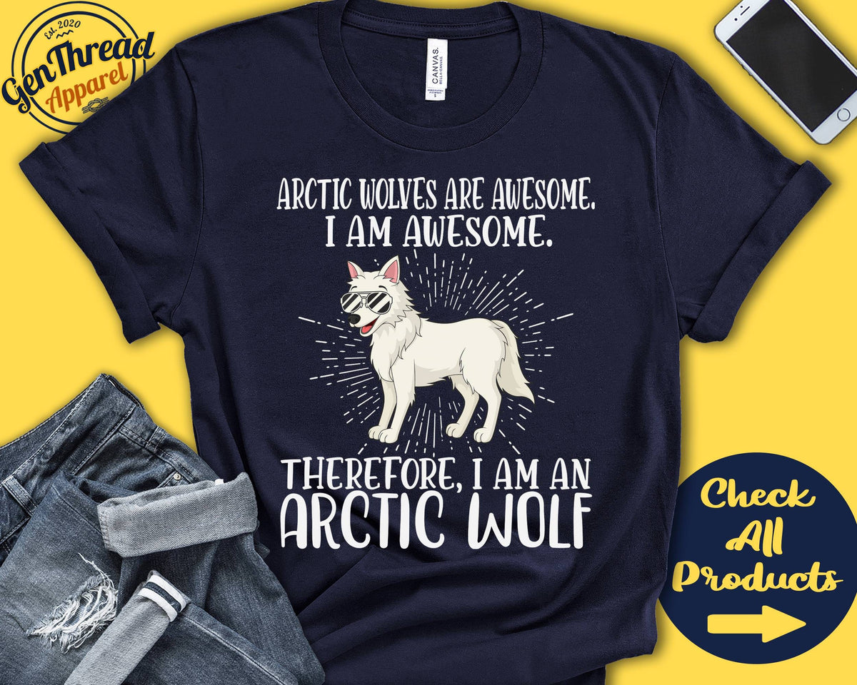 Arctic Wolf Shirt Arctic Wolf Lover Gift Zoo Zoologist Mammalogy Mammalogist Funny Cool Awesome Animal Tank Hoodie A3203 Hoodie – Bold Style · Top Pick For Any Outfit