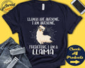 Llama Shirt Llama Lover Gift Zoo Zoologist Mammalogy Mammalogist Funny Cool Awesome Animal Tank Hoodie A3218 Hoodie – Warm & Stylish · Great Gift For Fans