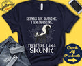 Skunk Shirt Skunk Lover Gift Zoo Zoologist Mammalogy Mammalogist Funny Cool Awesome Animal Tank Hoodie A3228 Hoodie – Cozy Vibes · Trending Graphic Apparel