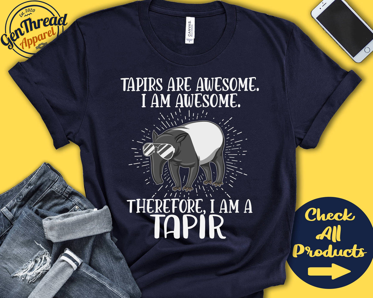 Tapir Shirt Tapir Lover Gift Zoo Zoologist Mammalogy Mammalogist Funny Cool Awesome Animal Tank Hoodie A3230 Hoodie – Feel-Good Design · High-Quality Print