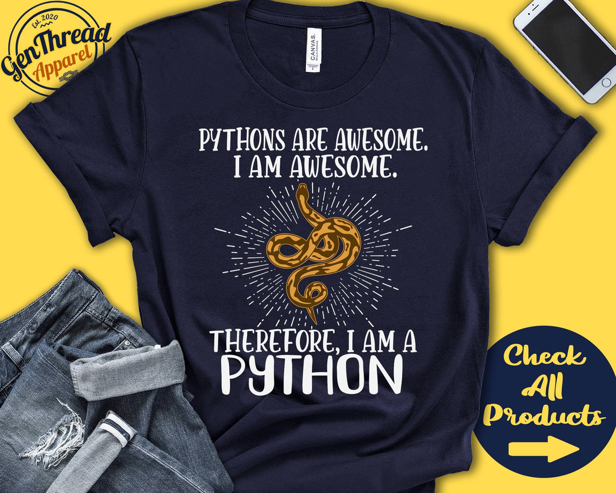Python Shirt Python Lover Gift Zoo Zoologist Herpetology Herpetologist Funny Cool Awesome Animal Tank Hoodie A3251 Hoodie – Aesthetic Look · High-Quality Print