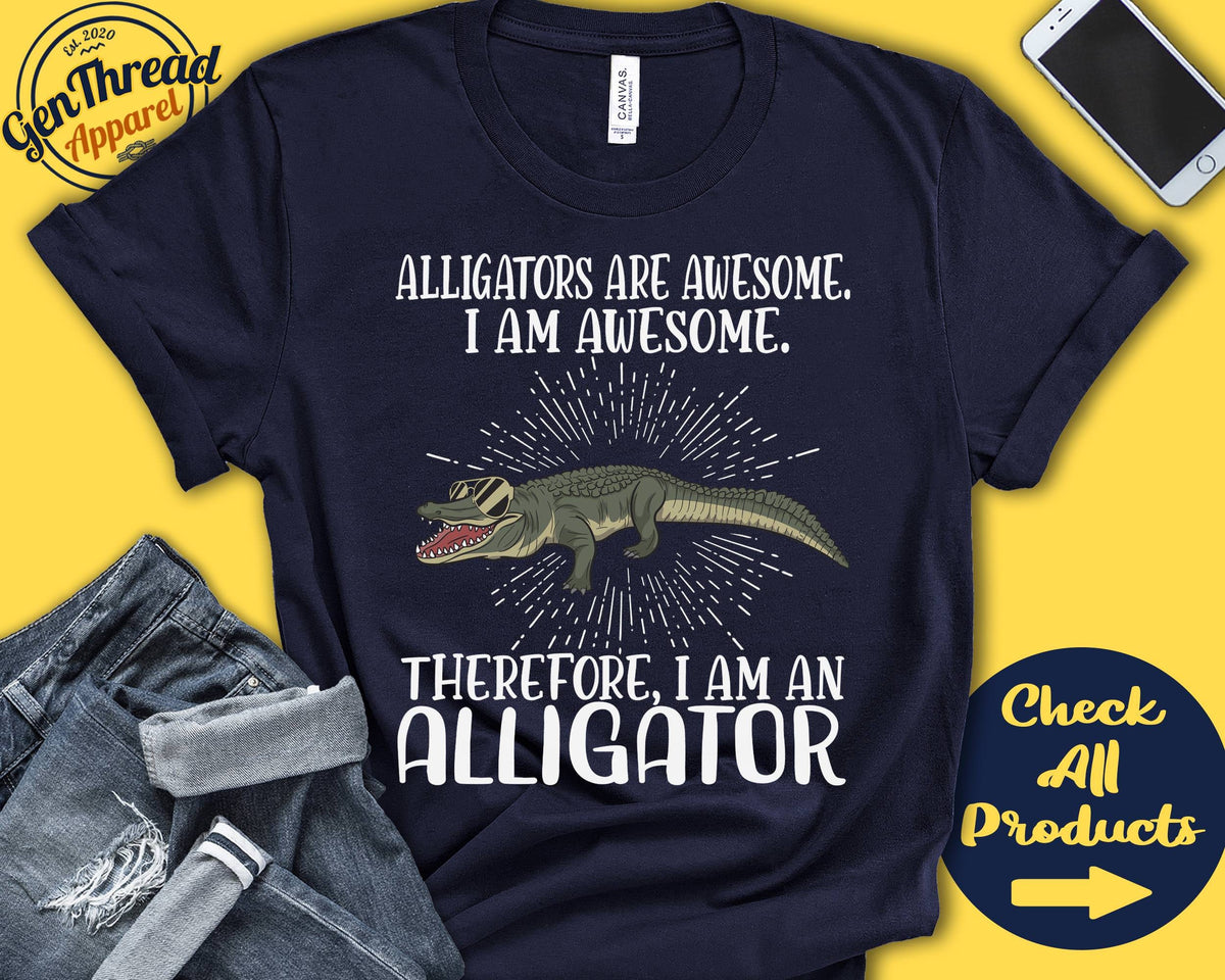 Alligator Shirt Alligator Lover Gift Zoo Zoologist Herpetology Herpetologist Funny Cool Awesome Animal Tank Hoodie A3262 Hoodie – Bold Style · High-Quality Print