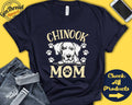 Chinook Mom Chinook Shirt Gift Mama New Dog Parent Dog Owner Lover Breed Tee Tank Hoodie A3329 Hoodie – Soft Feel · Must-Have Style
