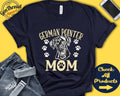 German Pointer Mom German Pointer Shirt Gift Mama New Dog Parent Dog Owner Lover Breed Tee Tank Hoodie A3342 Hoodie – Warm & Stylish · Must-Have Style