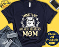 Miniature American Shepherd Mom Mini Shepherd Shirt Gift Mama New Dog Parent Dog Owner Lover Breed Tee Tank Hoodie A3363 Hoodie – Premium Graphic · Perfect For Daily Wear