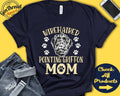 Wirehaired Pointing Griffon Mom Wirehaired Pointer Shirt Gift Mama New Dog Parent Owner Lover Breed Tee Tank Hoodie A3409 Hoodie – Cozy Vibes · Perfect For Daily Wear