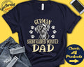 German Shorthaired Pointer Dad GSP Shirt Gift Papa New Dog Parent Dog Owner Lover Breed Tee Tank Hoodie A3470 Hoodie – Warm & Stylish · High-Quality Print
