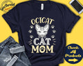 Ocicat Cat Mom Ocicat Cat Shirt Gift Mama Lover New Cat Parent Owner Pet Name Breed Tee Tank Hoodie A3545 Hoodie – Bold Style · Trending Graphic Apparel