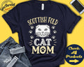 Scottish Fold Cat Mom Scottish Fold Cat Shirt Gift Mama Lover New Cat Parent Owner Pet Name Breed Tee Tank Hoodie A3576 Hoodie – Easygoing Wear · High-Quality Print