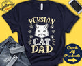 Persian Cat Dad Persian Cat Shirt Gift Papa Lover New Cat Parent Owner Pet Name Breed Tee Tank Hoodie A3601 Hoodie – Feel-Good Design · Great Gift For Fans