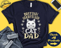 British Shorthair Cat Dad Shorthair Cat Shirt Gift Papa Lover New Cat Parent Owner Pet Name Breed Tee Tank Hoodie A3634 Hoodie – Bold Style · Trending Graphic Apparel