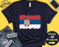 Serbia Flag Shirt Gift For Serbian Gift Proud Serbian Pride Serb or Serbian Root Europe Flag Country Shirt Tank Hoodie F0152 Hoodie – Premium Graphic · Great Gift For Fans