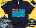 Tuvalu Flag Shirt Gift For Tuvaluan Gift Proud Tuvaluan Pride Tuvaluan Root Oceania Flag Country Shirt Tank Hoodie F0180 Hoodie – Aesthetic Look · High-Quality Print