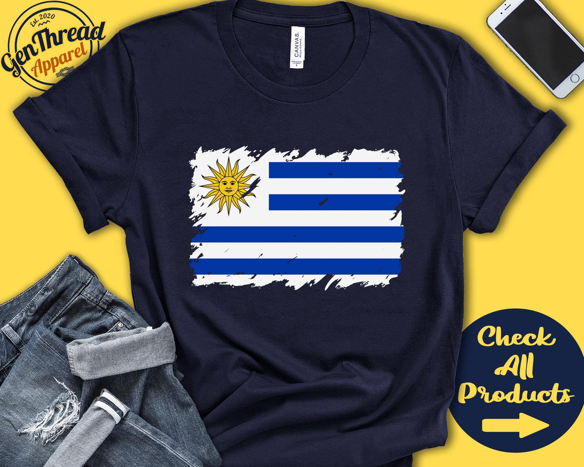 Uruguay Flag Shirt Gift For Uruguayan Gift Proud Uruguayan Pride South America Flag Country Shirt Tank Hoodie F0186 Hoodie – Warm & Stylish · Must-Have Style
