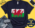 Wales Flag Shirt Gift For Welsh Gift Proud Welsh Pride Welsh Root United Kingdom Country Shirt Tank Hoodie F0190 Hoodie – Aesthetic Look · Must-Have Style
