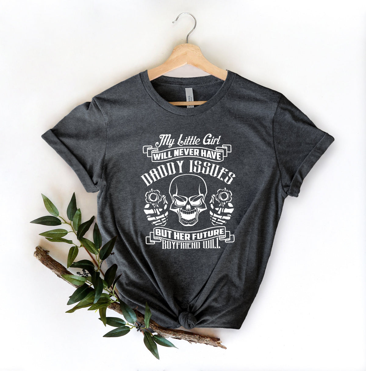 My Little GirlDaddy Issues ShirtFuture BoyfriendGrumpy GiftGift For DadGift For FatherDaddy ShirtFather39s Day GiftDad Birthday Gift Graphic Tee – Bold Style · Trending Graphic Apparel