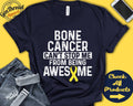 Bone Cancer Shirt Bone Cancer Awareness Yellow Ribbon Fighter Warrior Surgery Recovery Cant Stop Tank Hoodie A1110 Hoodie – Bold Style · Must-Have Style
