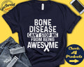Bone Diseases Shirt Bone Diseases Awareness White Ribbon Fighter Warrior Surgery Recovery Cant Stop Tank Hoodie A1154 Hoodie – Feel-Good Design · High-Quality Print