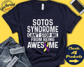 Sotos Syndrome Shirt Sotos Syndrome Awareness Yellow Purple Ribbon Fighter Warrior Surgery Cant Stop Tank Hoodie A1194 Hoodie – Premium Graphic · Perfect For Daily Wear