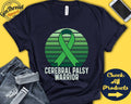 Cerebral Palsy Shirt Cerebral Palsy Awareness Green Ribbon Warrior Fighter Surgery Recovery Tank Hoodie A1251 Hoodie – Premium Graphic · High-Quality Print