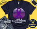 Cornelia De Lange Syndrome Shirt CDLS Awareness Purple Ribbon Warrior Fighter Surgery Recovery Tank Hoodie A1309 Hoodie – Warm & Stylish · Top Pick For Any Outfit