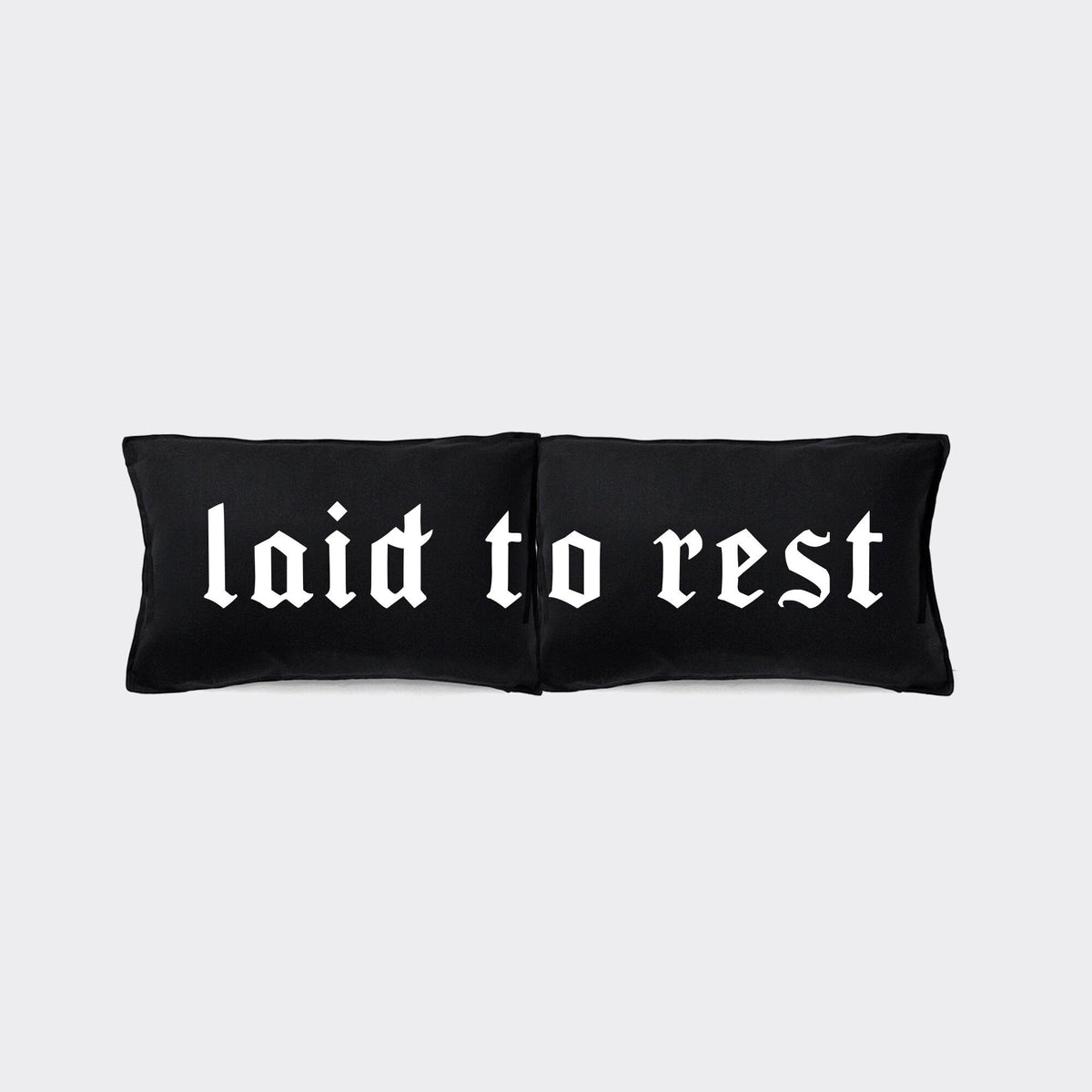 Black Gothic Bedding Goth Bedroom Decor Goth Decor Goth Pillow Case Set Goth Cushion Goth Throw Cushions Laid To Rest Cushions Graphic Tee – Feel-Good Design · Great Gift For Fans