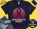 Hemochromatosis Shirt Hemochromatosis Awareness Burgundy Ribbon Warrior Fighter Surgery Recovery Tank Hoodie A1388 Hoodie – Soft Feel · Great Gift For Fans
