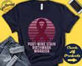 Port Wine Stain Birthmark Shirt Port Wine Stain Awareness Burgundy Ribbon Warrior Fighter Surgery Recovery Tank Hoodie A1392 Hoodie – Cozy Vibes · Top Pick For Any Outfit