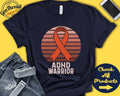 ADHD Shirt ADHD Awareness Orange Ribbon Warrior Fighter Surgery Recovery Tank Hoodie A1440 Hoodie – Bold Style · Great Gift For Fans