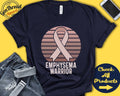 Emphysema Shirt Emphysema Awareness Pearl Ribbon Warrior Fighter Surgery Recovery Tank Hoodie A1461 Hoodie – Bold Style · Must-Have Style
