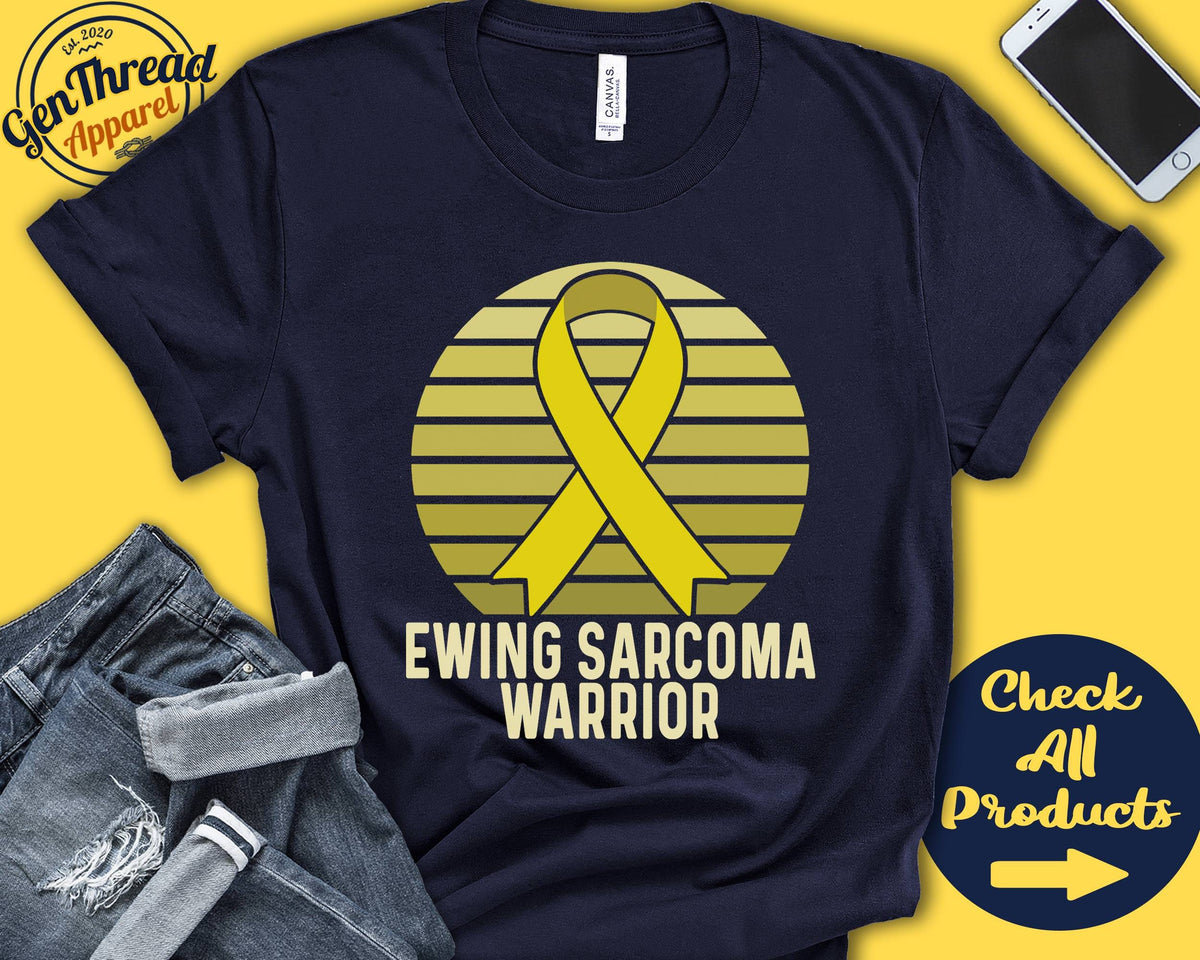 Ewing Sarcoma Shirt Ewing Sarcoma Awareness Yellow Ribbon Warrior Fighter Surgery Recovery Tank Hoodie A1488 Hoodie – Warm & Stylish · Top Pick For Any Outfit