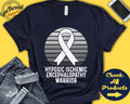 Hypoxic Ischemic Encephalopathy Shirt HIE Awareness White Ribbon Warrior Fighter Surgery Recovery Tank Hoodie A1502 Hoodie – Aesthetic Look · Must-Have Style