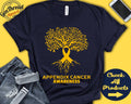 Appendix Cancer Shirt Appendix Cancer Awareness Tree Of Life Amber Ribbon Fighter Warrior Recovery Tank Hoodie A2952 Hoodie – Easygoing Wear · Trending Graphic Apparel