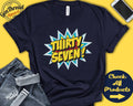 Thirty Seven Comic Superhero Shirt 37th Birthday Outfit Thirty Seventh Party Comic Lover Level 37 Kids Youth Tank Hoodie A0818 Hoodie – Cozy Vibes · Great Gift For Fans